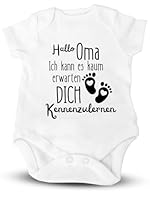 COZYINT [BODY Babybody zum schwangerschaft verkünden für Oma! - verkünden schwangerschaft | schwangerschaft ankündigung | wir sind schwanger verkünden!! (Oma)