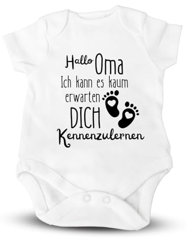 COZYINT [BODY Babybody zum schwangerschaft verkünden für Oma! - verkünden schwangerschaft | schwangerschaft ankündigung | wir sind schwanger verkünden!! (Oma)