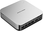 MINISFORUM Mini PC AI X1 Pro,AMD Ryzen AI 9 HX370 (12C/24T, jusqu'à 5,1 GHz) et carte graphique AMD Radeon 890M, écran 4K quadruple, double port LAN 2.5/WiFi 7/Bluetooth 5.4/Oculink, sans RAM ni SSD.