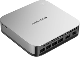 MINIS FORUM AI X1 Pro Mini PC, AMD Ryzen AI 9 HX370 (12 core/24 thread, fino a 5,1 GHz) e AMD Radeon 890M, Display Quad 4K, Dual LAN 2.5/WiFi 7/BT 5.4/Oculink, Nessuna RAM/SSD