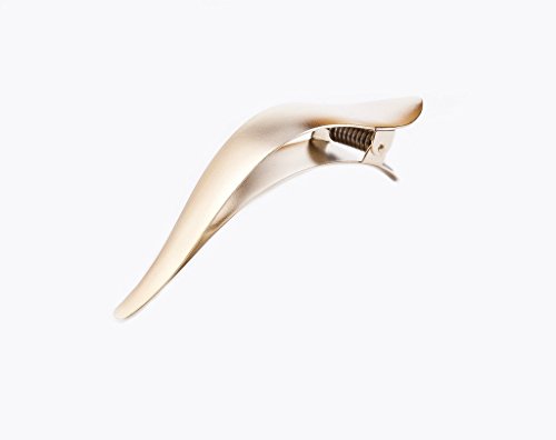 Ficcare Maximas Hair Clip Gold Matte - size Large