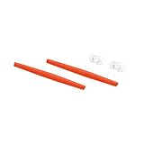 Betterun Orange Replacement Nose Pads Pieces Ear Socks Rubber Kits for Oakley Square Wire 2.0