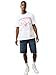 True Religion Men's Short Sleeve SRS Graphic Tee - Casual Crew Neck T-Shirt-Optic White, XXXL