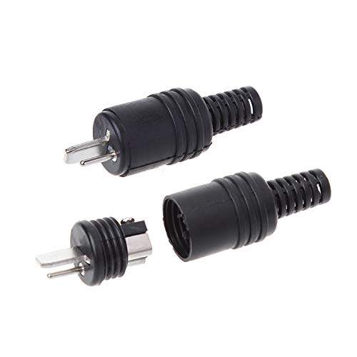 Set 20 piezas Conectores DIN de 2 pines sin soldadura miniatura 4