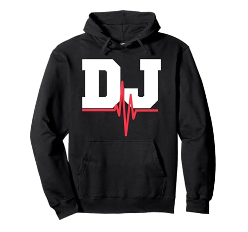 Casque DJ Heartbeat Deejay Music Bass Rock Party Pop Sweat à Capuche