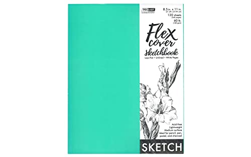 Libro de arte para bocetos en formato 8.5x11 ideal para dibujar en exteriores