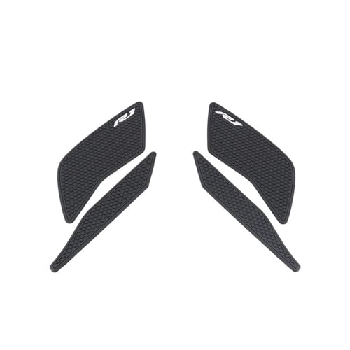 Autocollant de réservoir antidérapant Yamaha R1 avec grip latéral de genou optimisé