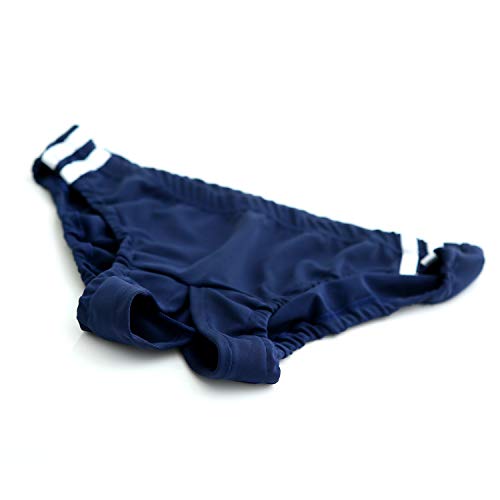 [エクゼキュート] スクール [エグゼキュート]EXECUTE マイクロファイバー隠れ穴あきブルマ 日本製 BM003 紺色 - 画像4