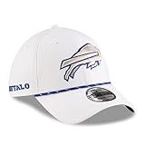 New Era Men's White Buffalo Bills 2025 Rivalries Collection Sideline 39THIRTY Flex Hat