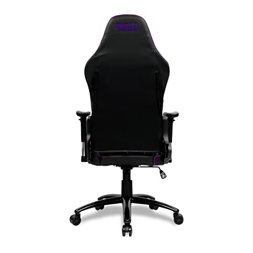 Cadeira Gamer Mancer Tyr Purple Edition, Espuma Moldada, Preta e Roxa, MCR-TYR-PRP01