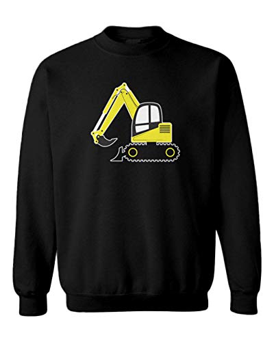 Tcombo Excavator - Construction Dirt Toddler Fleece Crewneck Sweater