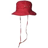 [スカラ] C868 RABBIT ラビット ジュニア キッズ ハット 帽子 アウトドア スポーツ レッド/ネイビー 日本 54cm (FREE サイズ)