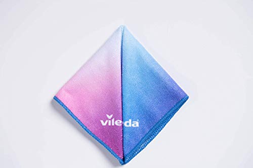 Vileda Colors Design III multifunctionele doek, microvezel, verschillende kleuren, verpakking van 3 stuks - Image 5