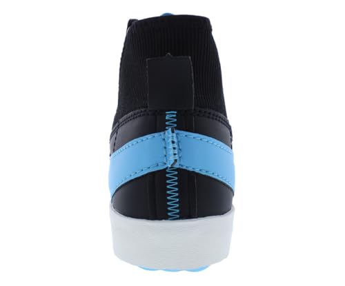 Nike Men's Blazer Mid '77 Jumbo Black/Baltic Blue-Sail (FD0278 001) - 93