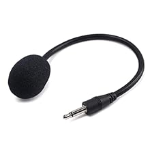 Mini microphone--35mm mono plug-in mic, compatible with recording devices, voice amplifiers, laptops, etc,Portable Microphone Musical instrument microphone--professional vocal pickup, good audio quality, omnidirectional condenser microphone,Portable ...
