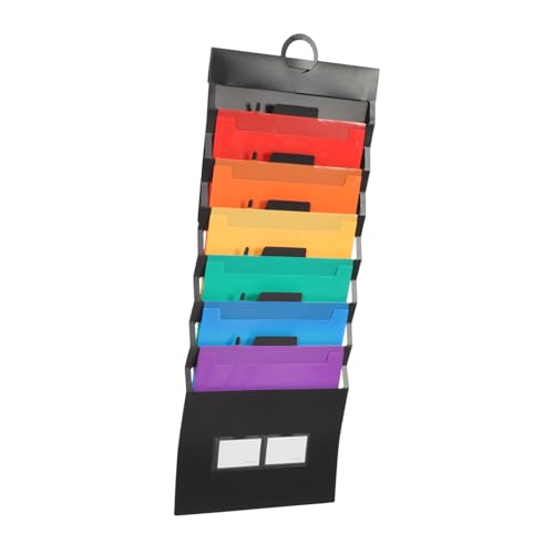 Style simple et élégant pour ce trieur de documents étanche en PP à poignée ronde ergonomique
