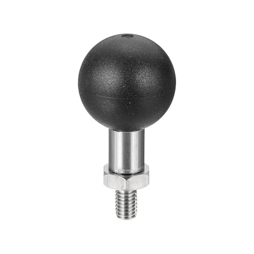 Base à bille 1" M6 en acier pour éliminer les vibrations de votre caméscope moto