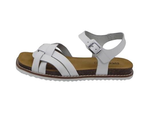 Geox Girls' D Leuca A Flat Sandal2