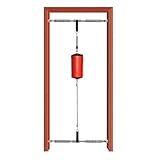 Boule solide en PU + corde super élastique: Fabriqué en cuir PU de haute qualité, tissu double couche cousu main, for une précision et une durabilité accrues. Des sangles double couche sont utilisées aux deux extrémités et équipées de cordes élastiques épaisses, ce qui prolonge considérablement la durée de vie. La corde de suspension hautement élastique présente une forte ductilité, une bonne élasticité et une résistance à la rupture.