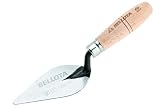 Bellota 5902 - Truelle avec Manche en Bois pour Travaux de Finition et de Retouche en Maçonnerie, Dimensions 93 x 60 x 252 mm