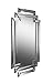 Kenroy Home Linas Mirrors, Medium, Chromatic