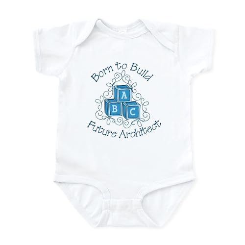 CafePress Future Architect Infant Bodysuit Cute Infant Bodysuit Baby Romper