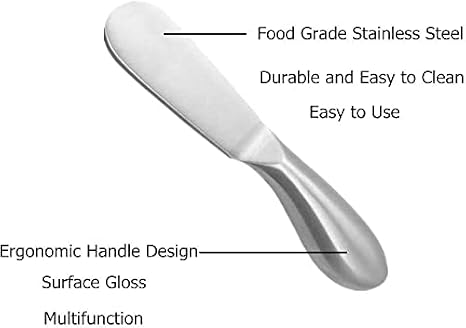 Spreader Knife Set,6-Piece Cheese and Butter Spreader Knives