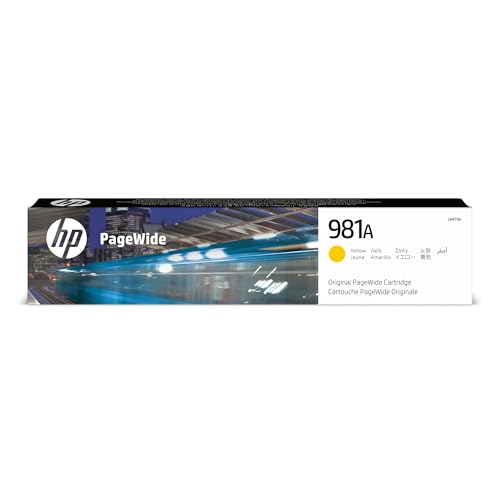 HP 981A | PageWide Cartridge | Yellow | J3M70A