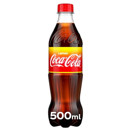 Coca-Cola Lemon 12 x 500ml Bottles New Lemon Coke Flavour