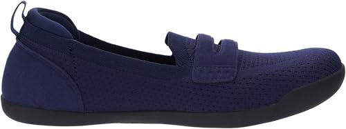 Image of WHITIN Women's Wide Toe Box Loafers Slip On Flats W607 | Roomy Forefoot Comfort, Effortless Wear, Balanced Foot Alignment, Breathable Knit Upper, Natural Walking Feel