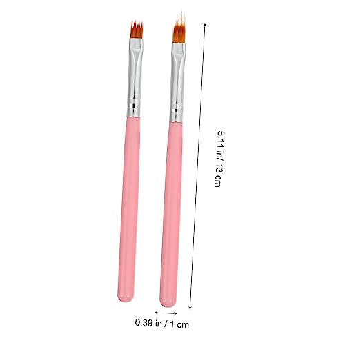 FOMIYES 8 Unidades Pincel De Unhas Caneta Gel Uv Pincel De Pintura De Unhas Kits De Unhas Pincel De