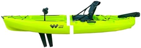 Kayak De Pesca Desmontable Samoa Long Wave - Rígido, Con Pedalera...