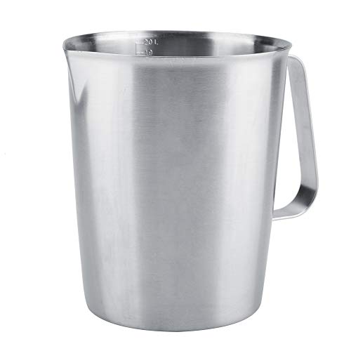 Pichet à Mousse de Lait 2000ml Annadue en Acier Inoxydable