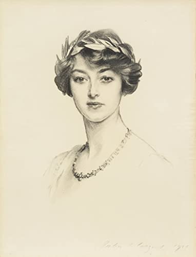 Impression sur toile Mme Gilbert Russell Sargent : grand tableau de décoration 60x90
