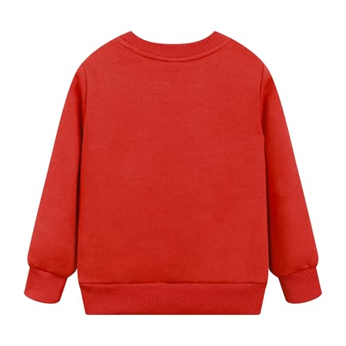 Toddler Boys Girls Christmas Sweatshirt Long Sleeve Baby Santa Claus Sweaters Xmas Winter Clothes 2-7T2
