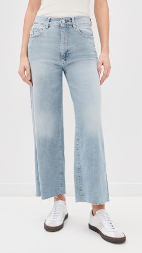 DL1961 Women's Hepburn Wide Leg High Rise Ankle Jeans2