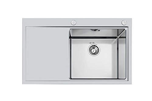Foster Master 86.1V.FT Lavello ad incasso Rettangolare Acciaio inossidabile