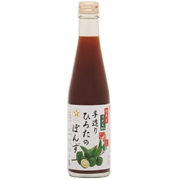 Amazon.co.jp: ひろた 手造りのぽんず 300ml : 食品・飲料・お酒