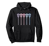 Lacrosse Lacrosse Sticks woman girls retro Pullover Hoodie
