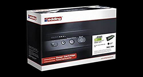 edding Toner EDD-2085 - Schwarz - Reichweite 8500 Seiten - Ersetzt HP 647A (CE260A)