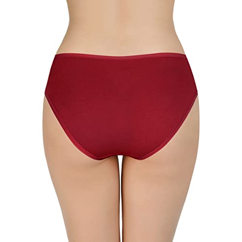 Image of Amante Solid Low Rise Cotton Bikini Panty Pack(Pack of 3)