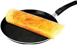 Dosa Pan Nonstick Dosa Tava Griddle Dosa Pan Fry Pan Easy To cook Indian style Cookware with handle Pizza Crepe Pan, Dosa, Roti Tawa, Budare, Aluminum Non-stick Dosa Tawa(4mm)
