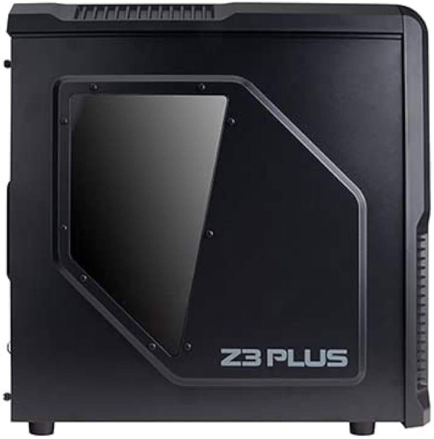 Amazon.co.jp: Zalman Z3 Plus ATX/M-ATX Tower Case - Black