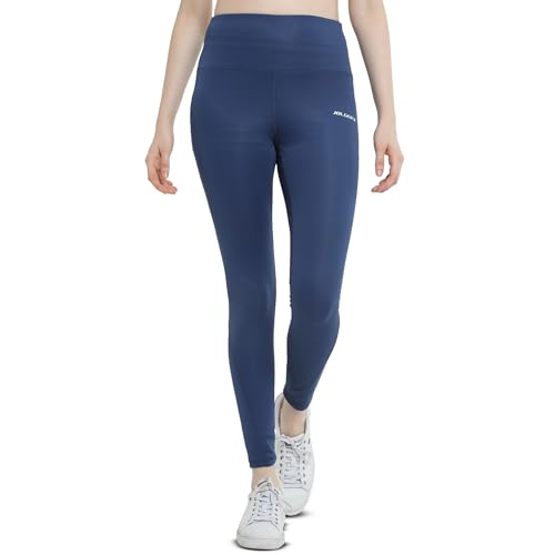 Image of High-Waist Workout Tights for Women - Breathable, Stretchable Activewear Leggings with UV Protection Stylish Sweat-Wicking Gymwear Perfect for Gym, Pilates, Yoga, and Fitness Enthusiasts