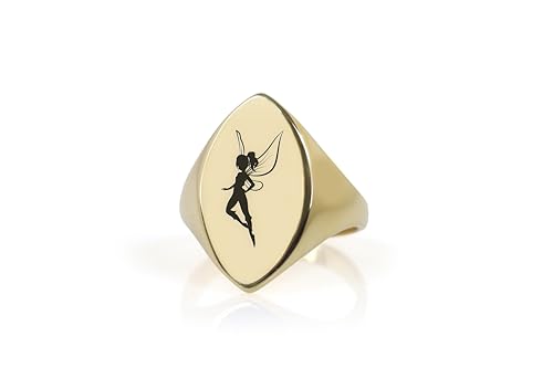 Bague de fée magique en marquise pour les passionnés de fantastique