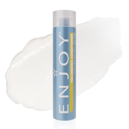 ENJOY Hair Care Volumizing Conditioner, Hair Conditioner For Damaged Hair, Conditioner Curly Hair Products, Sulfate Free, Gluten Free, Paraben Free - 10 Fl Oz