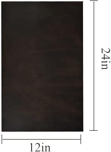 Miniatura 4 de Piel de vaca gruesa con acabado de piel de vacuno de grano completo para artes, manualidades, herramientas, costura, pasatiempos, taller,