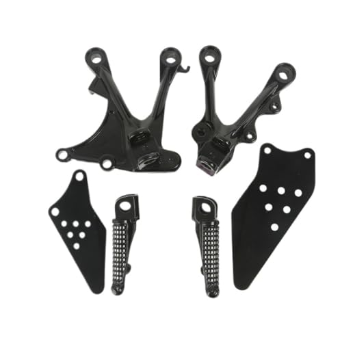 Repose-pieds moto avant Kawasaki Ninja ZX6R ZX636 noir 2005-2008