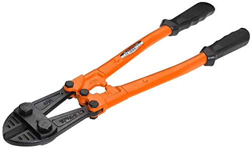 TOOLSTEK WOKIN Bolt Cutter Heavy Duty 12”(200mm)Mini chicken Wire Cable Chain Spring Snips Clippers fencing with Comfortable Soft Anti-Slip handles Professional Tools for Mechanics Carpentry Building
