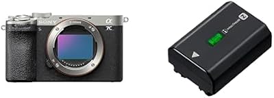 Sony Alpha 7CII Cámara sin Espejo Full-Frame, compacta, 33 MP, autoenfoque en Tiempo Real, 10 fps & Paquete de baterías Recargables de la Serie Z NPFZ100.CE – Negro